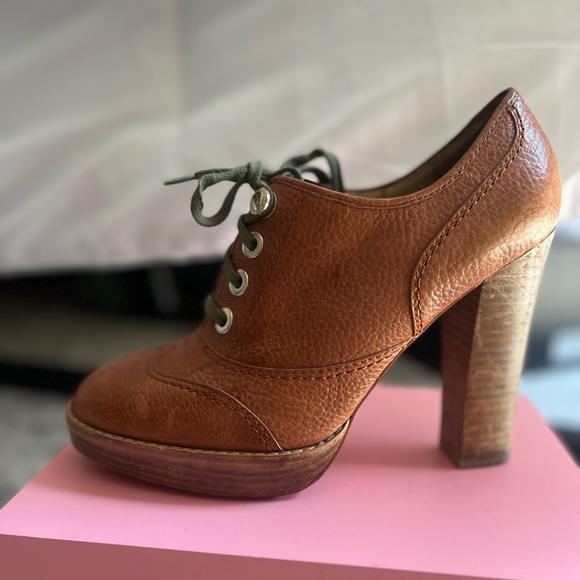 Vintage tan Coach booties - Picture 3 of 5